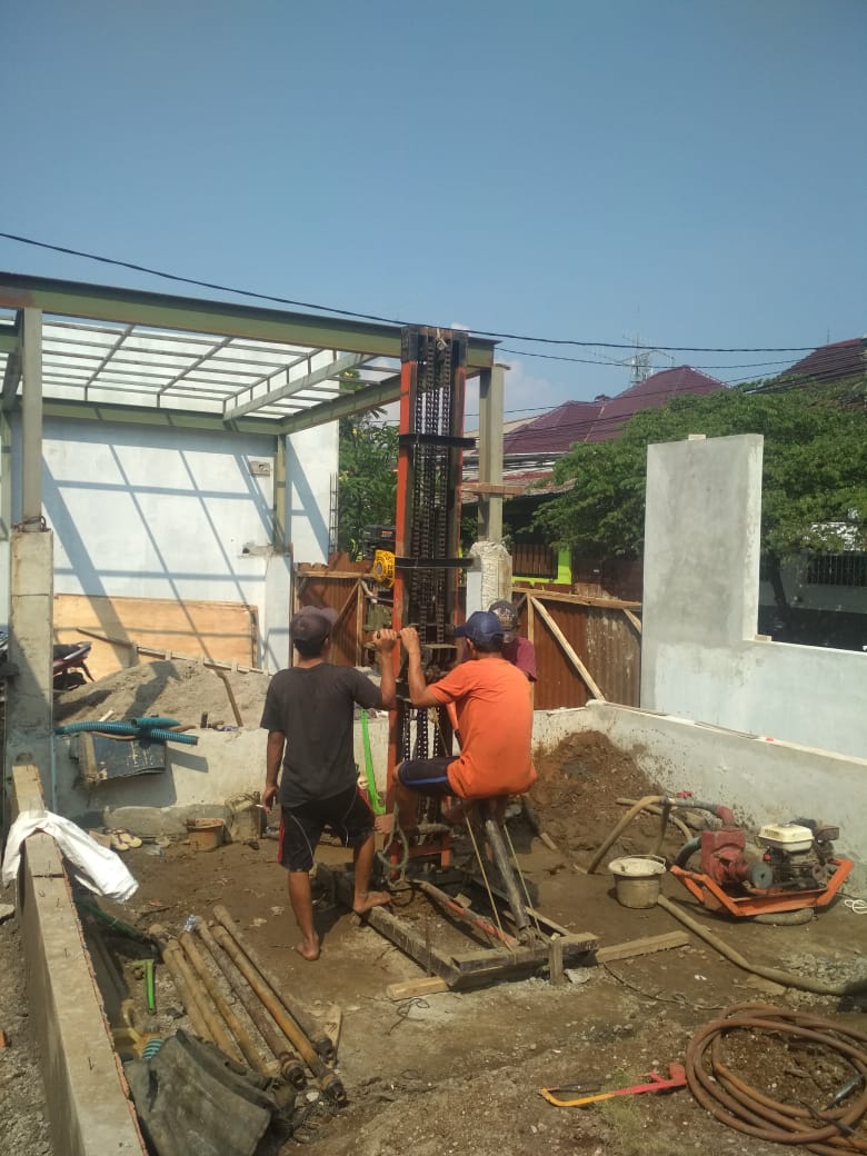 Bor sumur di Perum. Taman Cimanggu, Kota Bogor