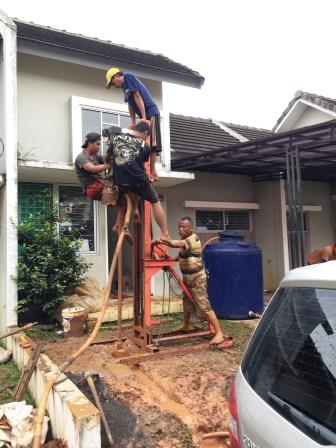 BOR SUMUR DI PERUM DRAMAGA CANTIK, DRAMAGA, BOGOR