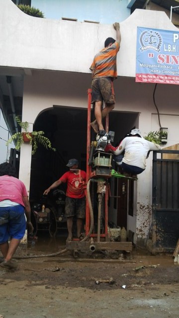 BOR SUMUR DI SUMUR WANGI, BOGOR